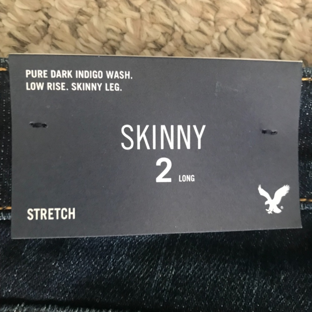 NWT American eagle skinny jeans - Picture 2 of 3